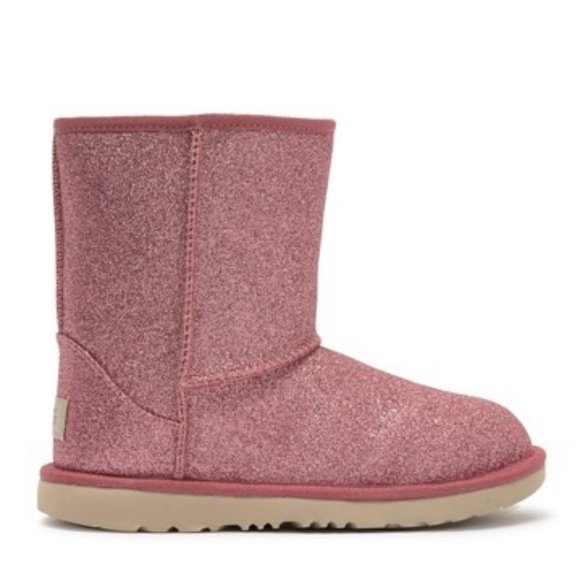NEW UGG Classic II Glitter Big Kids Boot